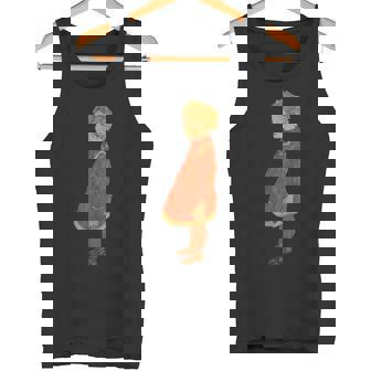 赤のブロンドの髪を持つ少女 エゴン・シーレ作 1916 タンクトップ - Kawaiitshirt