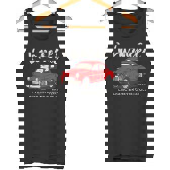 還暦祝い 車好き 父 男性 レトロ クラシックカー60歳 Classic Never Gets Old タンクトップ - Kawaiitshirt