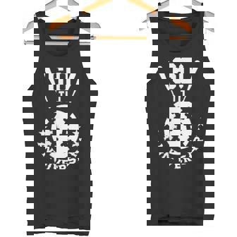 還暦祝い＆野球ファン向けプレゼント ワンポイント ゼッケン60 かっこいい【両面プリント】 タンクトップ - Kawaiitshirt