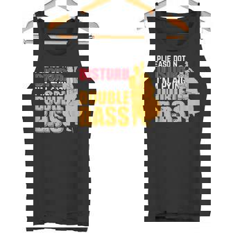 邪魔しないでください私はコントラバス奏者です タンクトップ - Kawaiitshirt