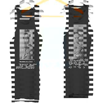 野口英世（日本の偉人）歴史上の人物 写真 肖像【変なデザイン屋さん】面白い タンクトップ - Kawaiitshirt