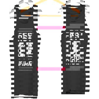 金持ちを食べて金持ちを食べろ タンクトップ - Kawaiitshirt