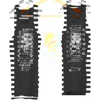 金魚さんとチュッ 猫 金魚 タンクトップ - Kawaiitshirt