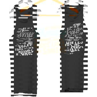 釣り My Kind Of Therapy フック ライン シンカー おもしろいことわざ タンクトップ - Kawaiitshirt