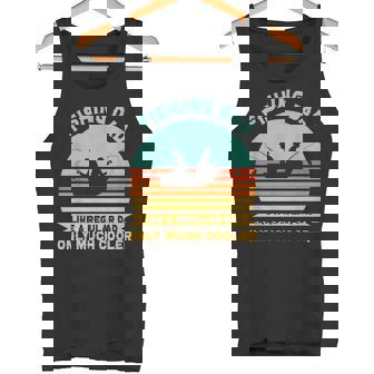 釣りバカ日誌 普通のパパよりカッコイイ！？ おとっつぁん フィッシャー 父 魚 フィッシング タンクトップ - Kawaiitshirt