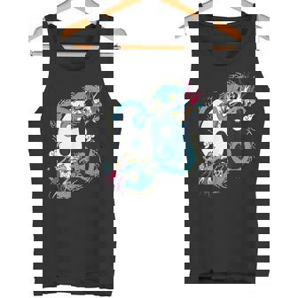 陰陽太極拳ドラゴンデザイン 瞑想用 太極拳 タンクトップ - Kawaiitshirt