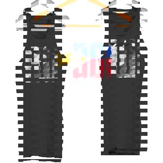 陽気なポギ タガログ語 ピノイ ステートメント フィリピン国旗 タンクトップ - Kawaiitshirt