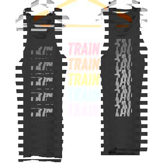 電車 タンクトップ - Kawaiitshirt