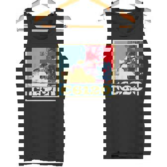 面白tシャツ 鉄道 蒸気機関車l おもしろ レトロ 鉄オタ メンズ グッズ ネタ おしゃれ 電車 タンクトップ - Kawaiitshirt