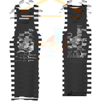 面白い ちらつきドードーシジュウカラ メンズ レディース キッズ タンクトップ - Kawaiitshirt