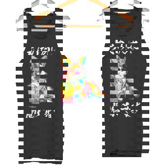 面白いtシャツ コーギー イヌ わんこ メンズ 犬好き グッズ おもしろ 面白い 服 ネタ わんこ タンクトップ - Kawaiitshirt