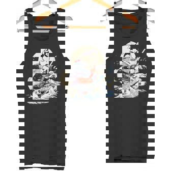 面白いtシャツ シベリアンハスキー 浮世絵 イヌ わんこ メンズ 犬好き グッズ おもしろ 面白い 服 ネタ タンクトップ - Kawaiitshirt