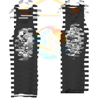 面白いtシャツ シーズー 犬 イヌ メンズ 犬好き グッズ かわいい おもしろ 面白い 服 ネタ サーフィン タンクトップ - Kawaiitshirt