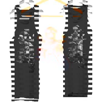 面白いtシャツ パグ バイク イヌ メンズ 犬好き グッズ かわいい おもしろ 面白い 服 ネタ タンクトップ - Kawaiitshirt