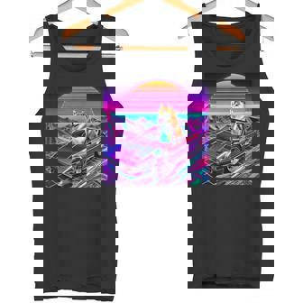 面白いtシャツ 柴犬 車 イヌ わんこ メンズ 犬好き グッズ かわいい おもしろ 面白い 服 ネタ タンクトップ - Kawaiitshirt