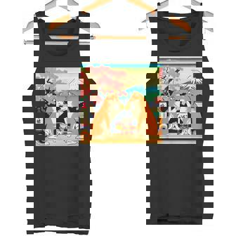 面白いtシャツ 柴犬 酒イヌ わんこ メンズ 犬好き グッズ かわいい おもしろ 面白い 服 ネタ 浮世絵 タンクトップ - Kawaiitshirt