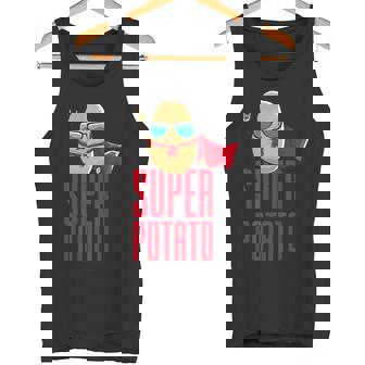 面白いかわいいスーパーポテトアニメ衣装グラフィックデザイン。 タンクトップ - Kawaiitshirt