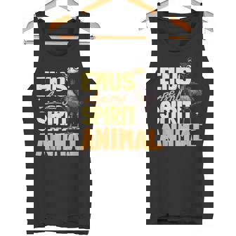 面白いエミューアニマルemus Are Mypiritアニマル。 タンクトップ - Kawaiitshirt