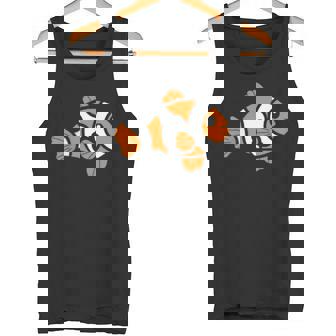 面白いカクレクマノミ シンプルで小さいかわいいカクレクマノミ タンクトップ - Kawaiitshirt