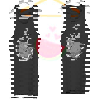 面白いスイカ ハワイアンビーチバケーション ラブスイカ タンクトップ - Kawaiitshirt