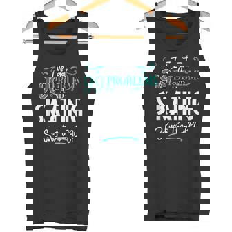 面白いスケートグラフィック I've Got 99 Problems タンクトップ - Kawaiitshirt