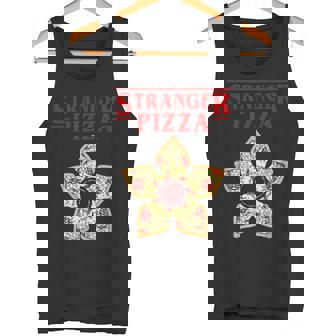面白いストレンジャー・ピザ・シングス タンクトップ - Kawaiitshirt