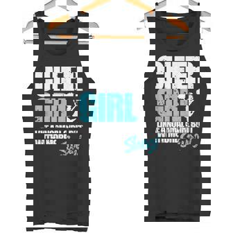 面白いチアリーダーシャツ かわいいチアリーディングガールギフト タンクトップ - Kawaiitshirt