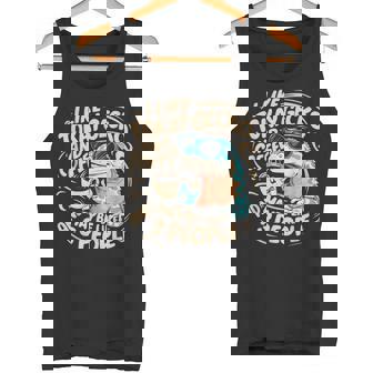 面白いトッケイヤモリの飼い主が爬虫類のトカゲを言う タンクトップ - Kawaiitshirt