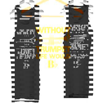 面白いトランペットシャツ 駄じゃれマーチングバンド トランペットジャズミュージシャン タンクトップ - Kawaiitshirt