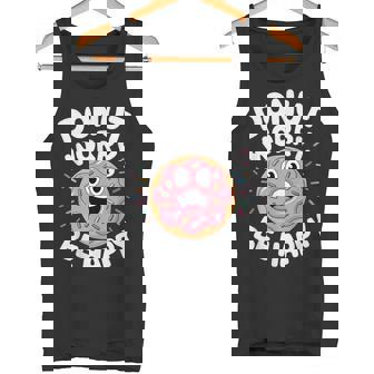 面白いドーナツしゃれ タンクトップ - Kawaiitshirt