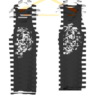 面白いブリタニー スパニエル犬のぞくグラフィック デザイン タンクトップ - Kawaiitshirt