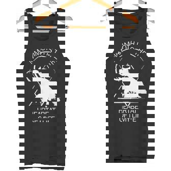 面白いマムート石器時代の氷河期デザイン 先史時代のデザイン タンクトップ - Kawaiitshirt