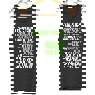 面白いラグビーコーチ、選手、ファンのラグビー。 タンクトップ - Kawaiitshirt