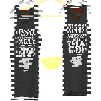 面白いレモンデザイン レモネード フルーツ愛好家 メンズ レディース キッズ タンクトップ - Kawaiitshirt