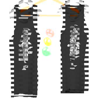 面白い信号機 コミック 漫画の信号機 タンクトップ - Kawaiitshirt