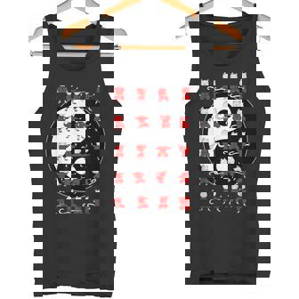面白い太極拳猫が陰陽のデザインを動かす タンクトップ - Kawaiitshirt