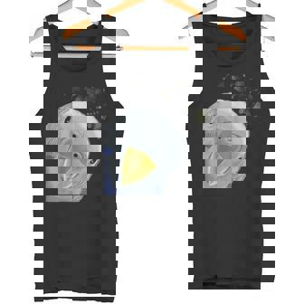 面白い好奇心インコのセキセイインコ タンクトップ - Kawaiitshirt