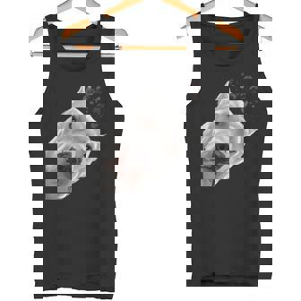 面白い好奇心旺盛な犬ドゴアルヘンティーノ タンクトップ - Kawaiitshirt