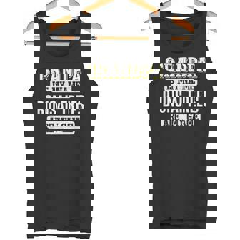 面白い盆栽の木 おじいちゃんへのギフト 父の日デザイン タンクトップ - Kawaiitshirt