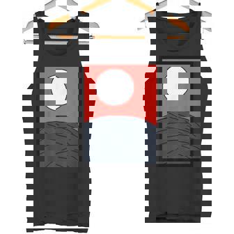 面白デザイン制作クラブオリジナルデザイン注目度no1日本のカルタ 花札 月 タンクトップ - Kawaiitshirt