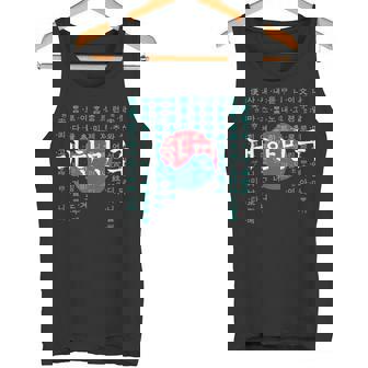 韓国国旗 ハングルアルファベット付き タンクトップ - Kawaiitshirt