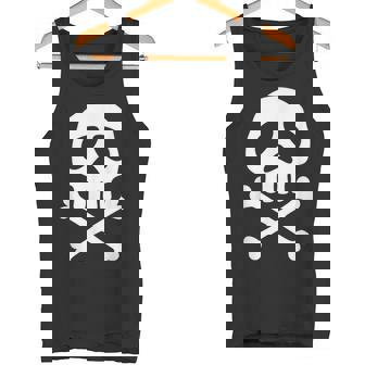 頭蓋骨、宇宙海賊、船長、パーティー、ハロウィーン、カーニバル タンクトップ - Kawaiitshirt