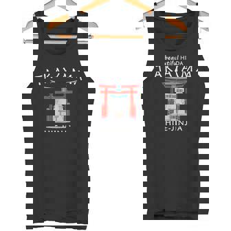 飛騨の高山 日枝神社 手描き 日本 タンクトップ - Kawaiitshirt