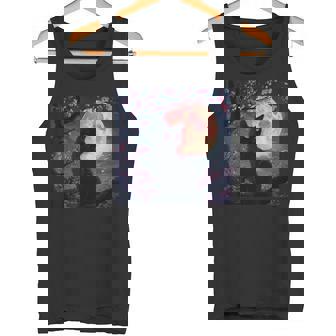 魅惑の赤い月 タンクトップ - Kawaiitshirt