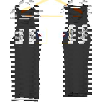 麻雀 牌 おもしろ おっぱい グッズ 服 筆文字 面白いtシャツ 文字入り 面白い 文字 ネタ メンズ タンクトップ - Kawaiitshirt