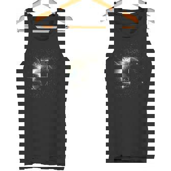 黄金比 フィボナッチ 数学先生 スパイラルスペース 惑星 ギフト タンクトップ - Kawaiitshirt