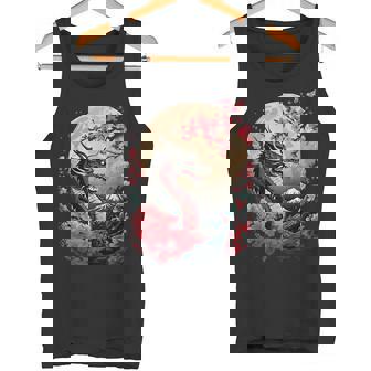 黒龍 桜 日本 美学 日本龍 タンクトップ - Kawaiitshirt