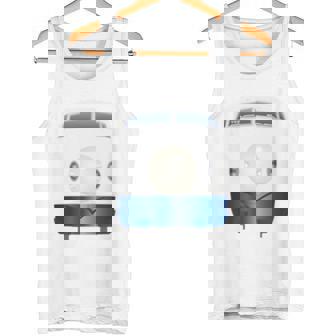 0系新幹線イラスト 長袖tシャツ タンクトップ - Kawaiitshirt