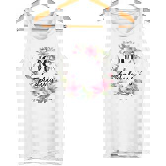 101歳&素晴らしいフローラルパーティーハッピー101歳の誕生日 タンクトップ - Kawaiitshirt