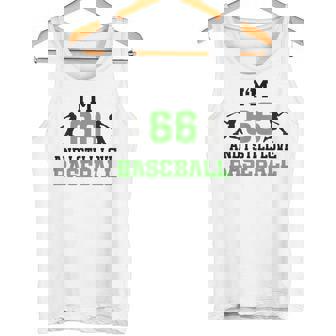 66歳の誕生日 野球 66歳 野球選手 誕生日 タンクトップ - Kawaiitshirt